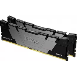 Память DDR4 2x8GB 4266MHz Kingston KF442C19RB2K2/16 Fury Renegade Black RTL Gaming PC4-34100 CL19 DIMM 288-pin 1.4В single rank с радиатором Ret