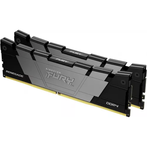 Память DDR4 2x8GB 4266MHz Kingston KF442C19RB2K2/16 Fury Renegade Black RTL Gaming PC4-34100 CL19 DIMM 288-pin 1.4В single rank с радиатором Ret