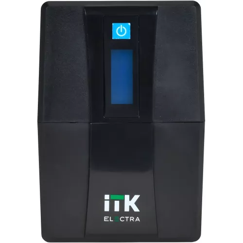 Источник бесперебойного питания ITK Electra EET-0600VA-1-001-S 360Вт 600ВА черный