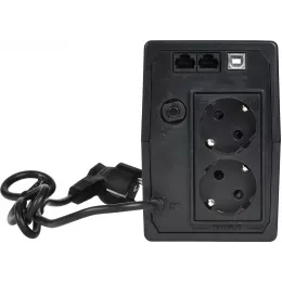 Источник бесперебойного питания ITK Electra EET-0600VA-1-001-S 360Вт 600ВА черный