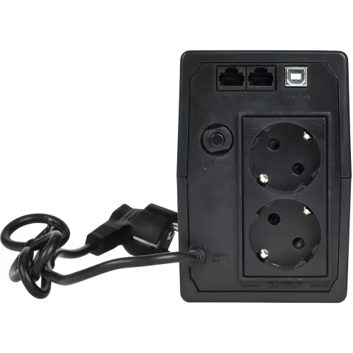 Источник бесперебойного питания ITK Electra EET-0600VA-1-001-S 360Вт 600ВА черный