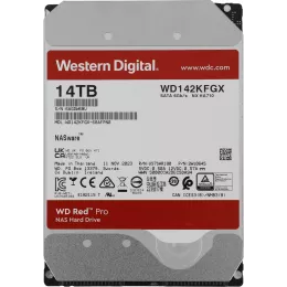 Жесткий диск WD SATA-III 14TB WD142KFGX NAS Red Pro (7200rpm) 512Mb 3.5"