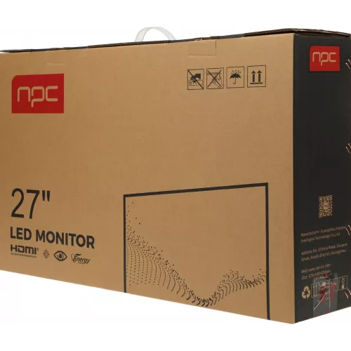 Монитор NPC 27" MF2704 черный IPS LED 5ms 16:9 HDMI матовая 250cd 178гр/178гр 1920x1080 75Hz VGA FHD 4кг