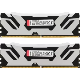 Память DDR5 2x16GB 7200MHz Kingston KF572C38RSAK2-32 Fury Beast RGB RTL Gaming PC5-57600 CL38 DIMM 288-pin 1.45В kit single rank с радиатором Ret
