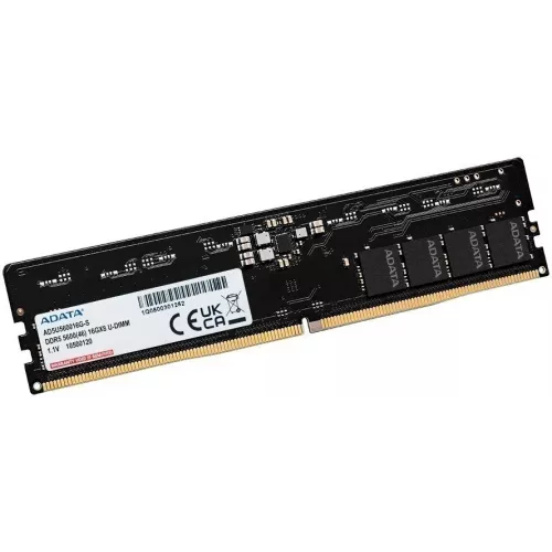 Память DDR5 16GB 5600MHz A-Data AD5U560016G-S RTL PC5-44800 CL46 DIMM 288-pin 1.1В single rank Ret
