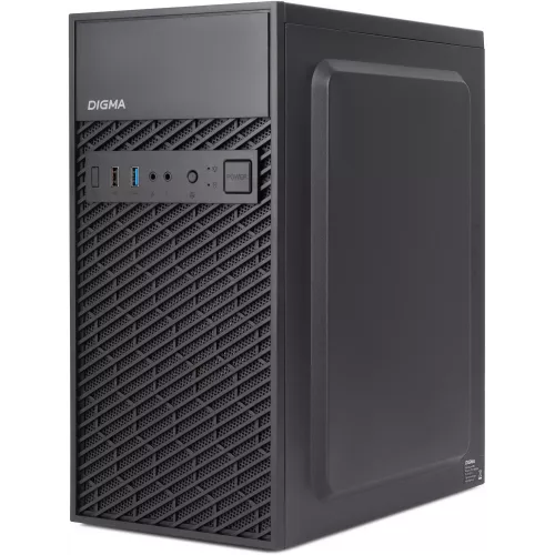 Корпус Digma DCC-MN303 черный без БП mATX 1x80mm 2x120mm 1xUSB2.0 1xUSB3.0 audio