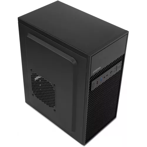 Корпус Digma DCC-MN303 черный без БП mATX 1x80mm 2x120mm 1xUSB2.0 1xUSB3.0 audio