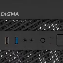 Корпус Digma DCC-MN303 черный без БП mATX 1x80mm 2x120mm 1xUSB2.0 1xUSB3.0 audio