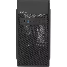 Корпус Digma DCC-MN303 черный без БП mATX 1x80mm 2x120mm 1xUSB2.0 1xUSB3.0 audio