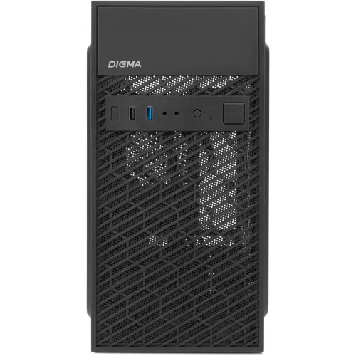 Корпус Digma DCC-MN303 черный без БП mATX 1x80mm 2x120mm 1xUSB2.0 1xUSB3.0 audio