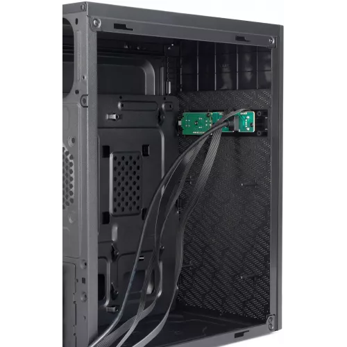 Корпус Digma DCC-MN303 черный без БП mATX 1x80mm 2x120mm 1xUSB2.0 1xUSB3.0 audio