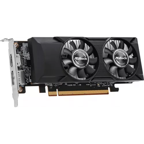 Видеокарта Asrock PCI-E 4.0 A310 LP 4G INTEL ARC A310 4Gb 64bit GDDR6 2000/15500 HDMIx1 DPx1 HDCP Ret low profile