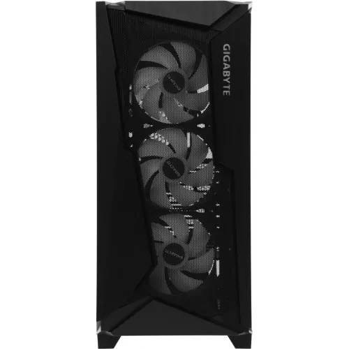 Корпус Gigabyte GB-C301G черный без БП ATX 3x120mm 5x140mm 2xUSB3.0 audio bott PSU