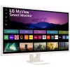 Монитор LG 31.5" MyView 32SR50F-W белый IPS LED 16:9 HDMI M/M матовая 250cd 178гр/178гр 1920x1080 60Hz FHD USB 6.6кг