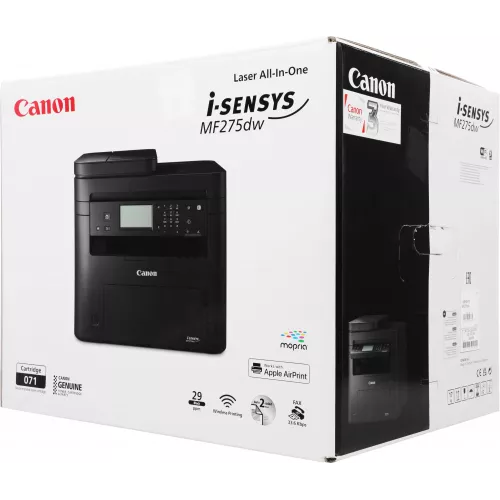 МФУ лазерный Canon i-Sensys MF275dw (5621C001) A4 Duplex Net WiFi черный