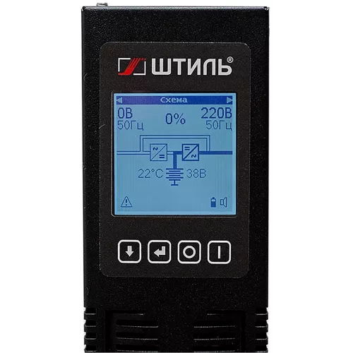 Источник бесперебойного питания Штиль STR1103TL 2700Вт 3000ВА черный