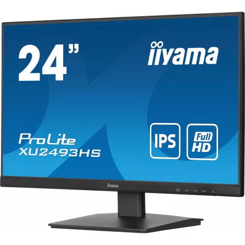 Монитор Iiyama 23.8" ProLite XU2493HS-B6 черный IPS LED 16:9 HDMI M/M матовая 250cd 178гр/178гр 1920x1080 100Hz DP FHD 3.5кг