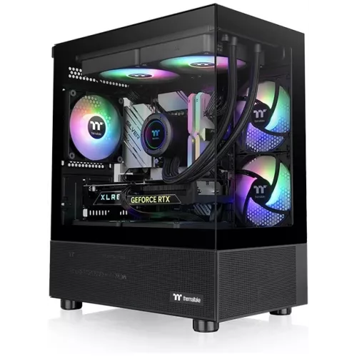 Корпус Thermaltake View 170 TG ARGB черный без БП mATX 5x120mm 2x140mm 1x200mm 2xUSB3.0 audio bott PSU