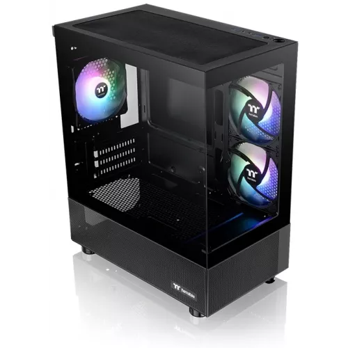 Корпус Thermaltake View 170 TG ARGB черный без БП mATX 5x120mm 2x140mm 1x200mm 2xUSB3.0 audio bott PSU