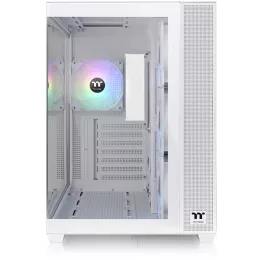 Корпус Thermaltake View 380 TG ARGB Snow белый без БП ATX 6x120mm 2x140mm 1x200mm 2xUSB3.0 audio bott PSU