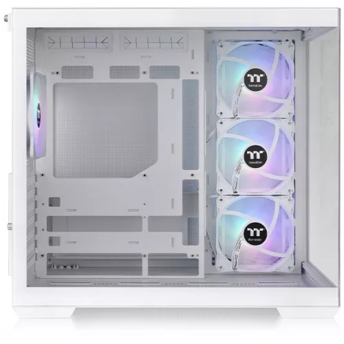 Корпус Thermaltake View 380 TG ARGB Snow белый без БП ATX 6x120mm 2x140mm 1x200mm 2xUSB3.0 audio bott PSU