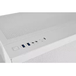Корпус Thermaltake View 380 TG ARGB Snow белый без БП ATX 6x120mm 2x140mm 1x200mm 2xUSB3.0 audio bott PSU