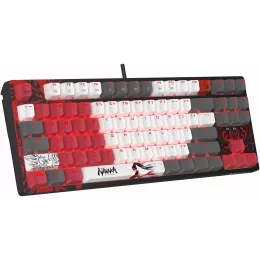 Клавиатура A4Tech S87 Naraka механическая черный/красный USB for gamer LED кабель 1.8м