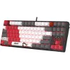 Клавиатура A4Tech S87 Naraka механическая черный/красный USB for gamer LED кабель 1.8м