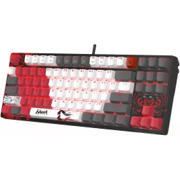 Клавиатура A4Tech S87 Naraka механическая черный/красный USB for gamer LED кабель 1.8м