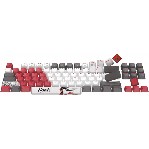 Клавиатура A4Tech S87 Naraka механическая черный/красный USB for gamer LED кабель 1.8м