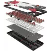 Клавиатура A4Tech S87 Naraka механическая черный/красный USB for gamer LED кабель 1.8м