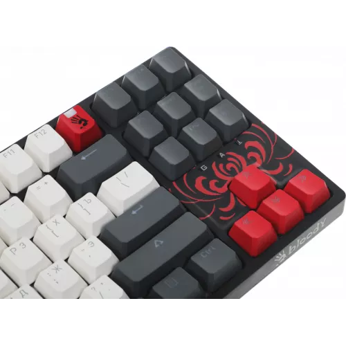 Клавиатура A4Tech S87 Naraka механическая черный/красный USB for gamer LED кабель 1.8м