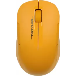 Мышь A4Tech Fstyler FG15CS Air2 желтый оптическая 1200dpi silent беспров. USB для ноутбука 3but