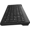 Клавиатура A4Tech FBK23 AS черный USB беспроводная BT/Radio
