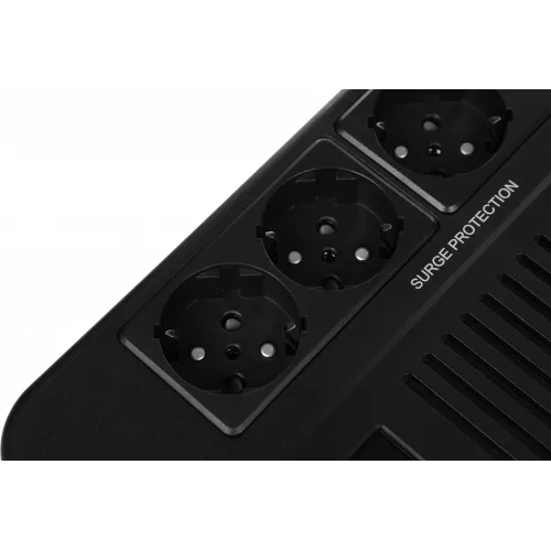 Источник бесперебойного питания Smartwatt Safe Pro LCD 480Вт 800ВА черный