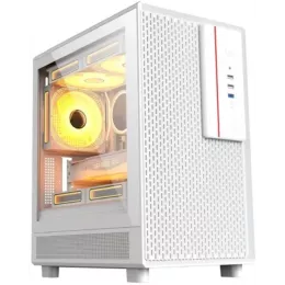 Корпус Accord ACC-M3301 белый без БП mATX 6x120mm 2x140mm 1xUSB2.0 1xUSB3.0 audio bott PSU