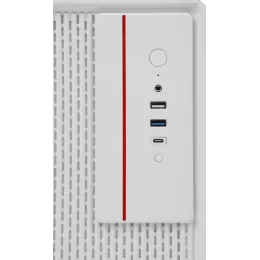 Корпус Accord ACC-M3301 белый без БП mATX 6x120mm 2x140mm 1xUSB2.0 1xUSB3.0 audio bott PSU