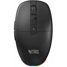 Мышь Acer Nitro OMR400 черный оптическая 3200dpi silent беспров. BT/Radio USB 6but (ZL.MCECC.05B)