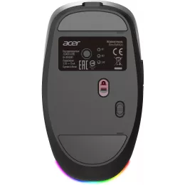 Мышь Acer Nitro OMR400 черный оптическая 3200dpi silent беспров. BT/Radio USB 6but (ZL.MCECC.05B)