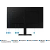 Монитор Samsung 27" ViewFinity S8 S27D800EAIXCI черный IPS LED 5ms 16:9 HDMI матовая HAS Piv 1000:1 350cd 178гр/178гр 3840x2160 60Hz DP 4K USB 6.1кг