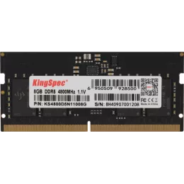 Память DDR5 8GB 4800MHz Kingspec KS4800D5N11008G RTL PC5-38400 CL40 SO-DIMM 288-pin 1.1В single rank Ret