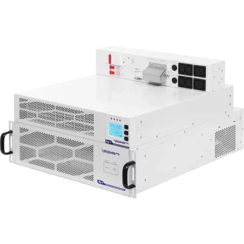 Источник бесперебойного питания Ippon Na+ RTA 6K 6000Вт 6000ВА белый