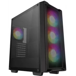 Корпус Deepcool CC560 Mesh V2 черный без БП ATX 4x120mm 5x140mm 2xUSB3.0 audio bott PSU