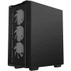 Корпус Deepcool CC560 Mesh V2 черный без БП ATX 4x120mm 5x140mm 2xUSB3.0 audio bott PSU