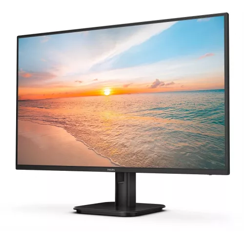 Монитор Philips 27" E Line 27E1N1100A черный IPS LED 16:9 HDMI M/M матовая 1300:1 250cd 178гр/178гр 1920x1080 100Hz FreeSync VGA FHD 4кг