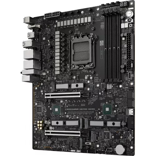Материнская плата Asus ROG CROSSHAIR X870E HERO Socket AM5 AMD X870E 4xDDR5 ATX AC`97 8ch(7.1) 5Gigabit + 2.5Gigabit Ethernet RAID+HDMI