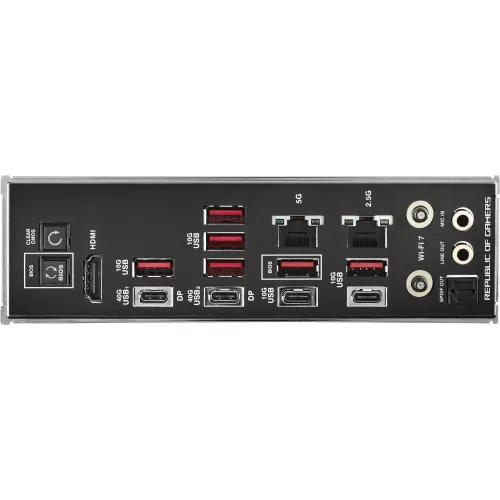 Материнская плата Asus ROG CROSSHAIR X870E HERO Socket AM5 AMD X870E 4xDDR5 ATX AC`97 8ch(7.1) 5Gigabit + 2.5Gigabit Ethernet RAID+HDMI