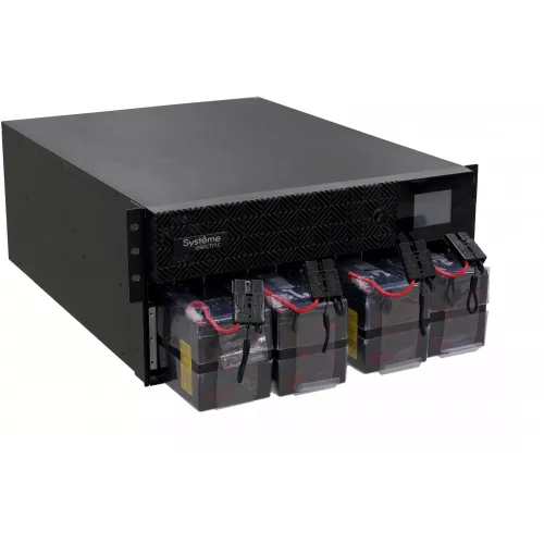 Источник бесперебойного питания Systeme Electriс SRT SRTSE6KRTXLIEC-NC 6000Вт 6000ВА черный