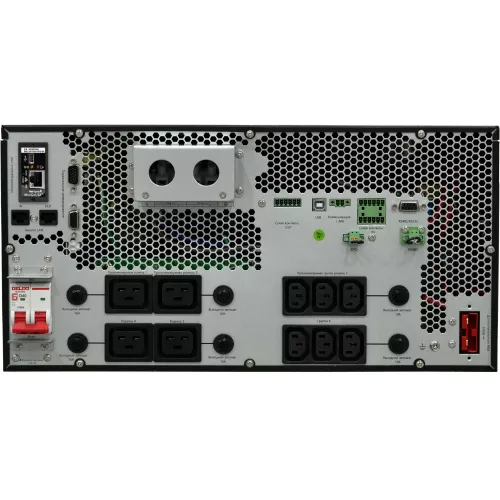 Источник бесперебойного питания Systeme Electriс SRT SRTSE6KRTXLIEC-NC 6000Вт 6000ВА черный