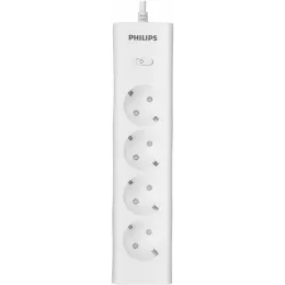 Сетевой фильтр Philips CHP2145WC/51 5м (4 розетки) белый (коробка)